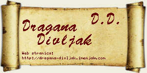 Dragana Divljak vizit kartica